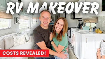 We Renovated This 20-Year Old Fifth Wheel! (Full RV Tour)