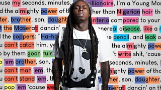 Lil Wayne - A Milli | Rhymes Highlighted