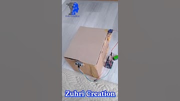 📍Auto Dustbin🪣 System Using Arduino #viral #arduino #zuhri #tech #learn #creative #creation #diy