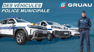 Les véhicules d'intervention Police Municipale Gruau Lyon
