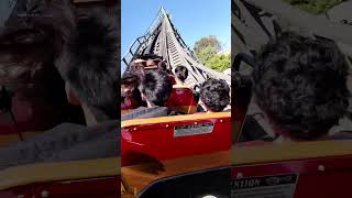 Gold Stricker at Californias Great America is great! #shorts #rollercoaster #cga #californiacoaster