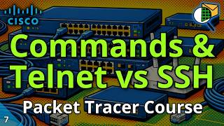 Packet Tracer Labs: ipconfig, tracert, nslookup, netstat &amp; SSH Explained Step by Step