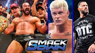 Omg Drew Mcintyre Wins Undisputed Championship On Smackdown? Roman Reigns Next Match