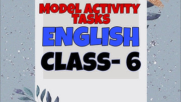 #Class-6#Model Activity Tasks Solution,English Part-2#WBBSE@Sukla Majumdar