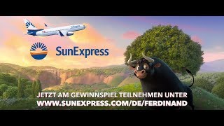 Es wird tierisch sonnig! Ferdinand der Stier und SunExpress Gewinnspiel