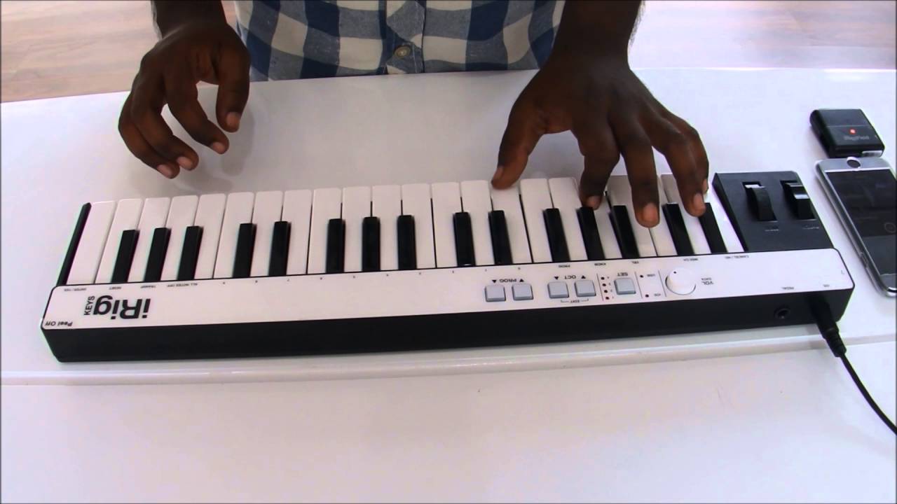 IK Multimedia iRig Keys + iRig Pads Unpack & Demonstration YouTube