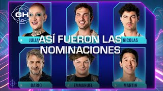 Furia, Darío, Emma y los Bro están nominados en la placa parcial N° 24 - Gran Hermano