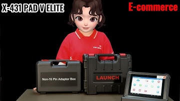X-431 PAD V ELITE Unboxing