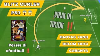 ‼️ BLITZ CURLER PS3‼️ TUTOR BLITZ EFOOTBALL DI PS3 GEMBOX