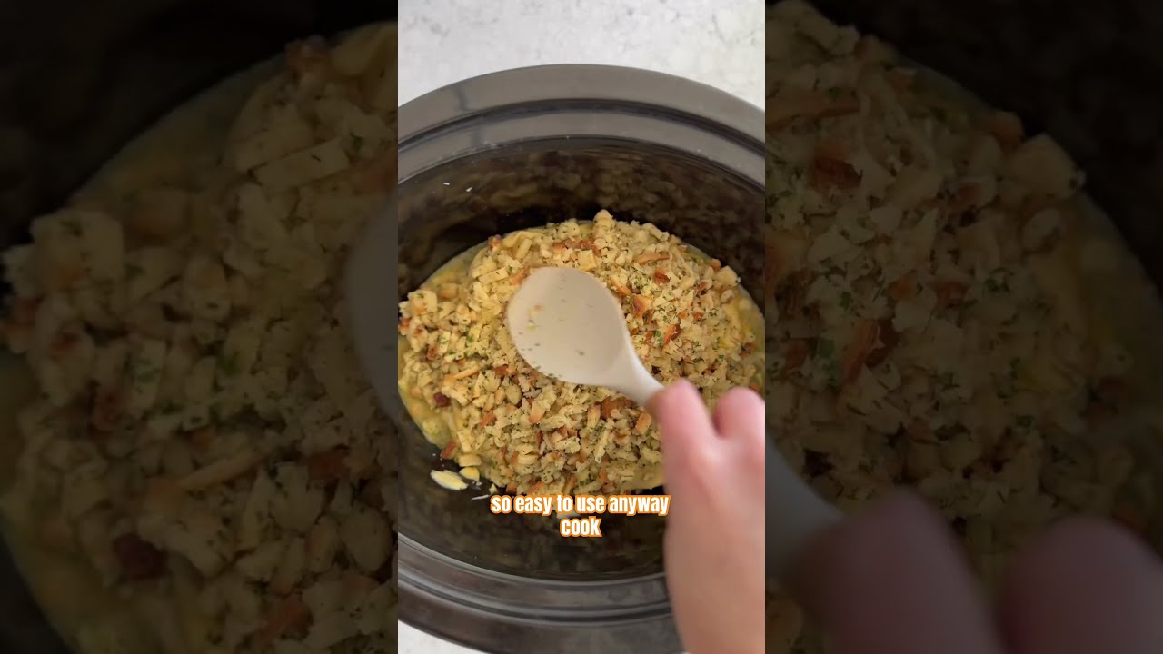 Crockpot Chicken And Stuffing See More Https Fantabulosity Com Slow Cooker 