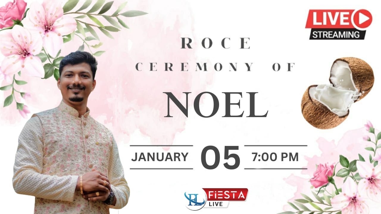 Roce Ceremony Of NOEL  |  LIVE from Moodbidri