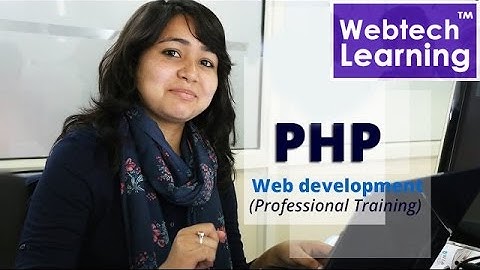 Priyanka Rana- PHP Training testimonial video at WebtechLearning - Web Education Academy