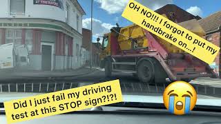 STOP SIGN JUNCTION - Stop Sign: Did I just FAIL my driving test? 😩