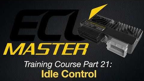 ECU Masters Training Course Part 21: Idle Control | Evans Performance Academy