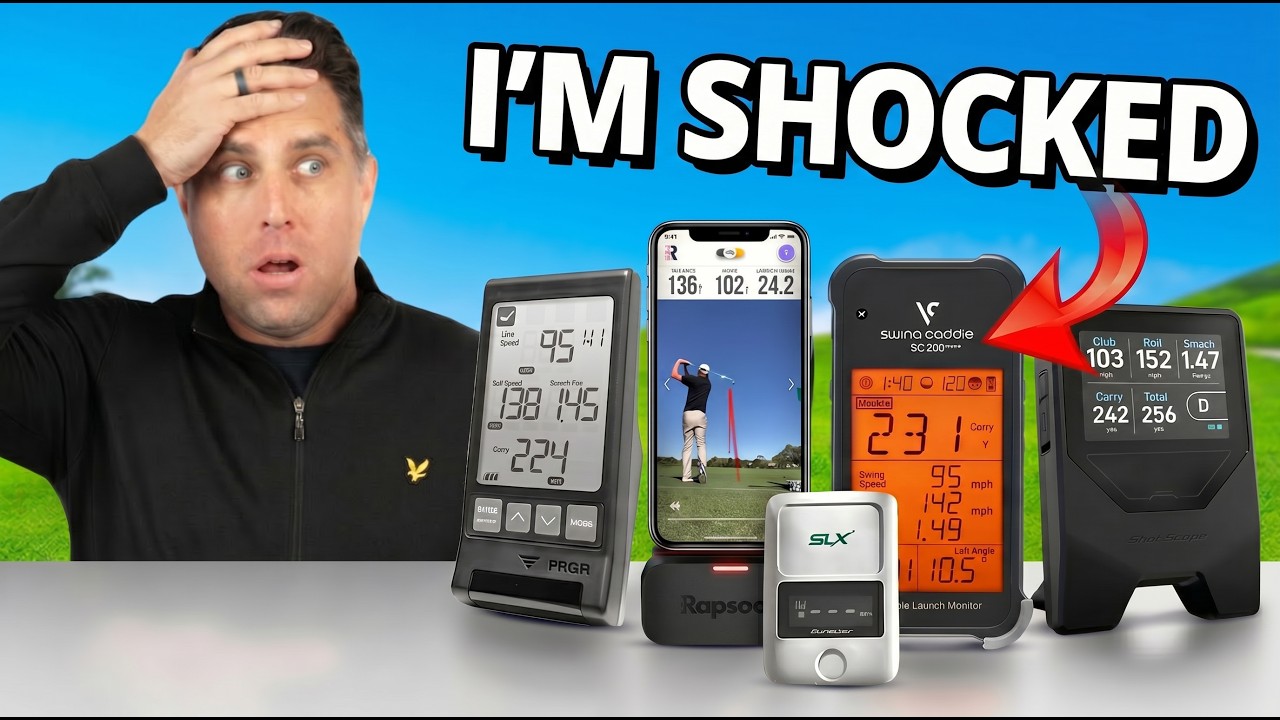 5 CHEAP Golf Launch Monitors You'll Wish You Knew Sooner - YouTube