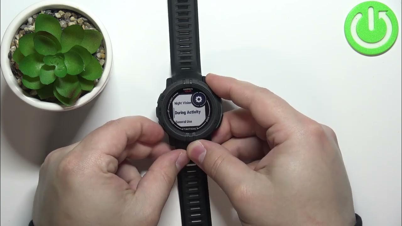 How to Adjust Backlight Brightness on GARMIN Instinct 2 Solar Set
