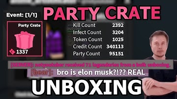 party crate unboxing | party bash | kaiju paradise