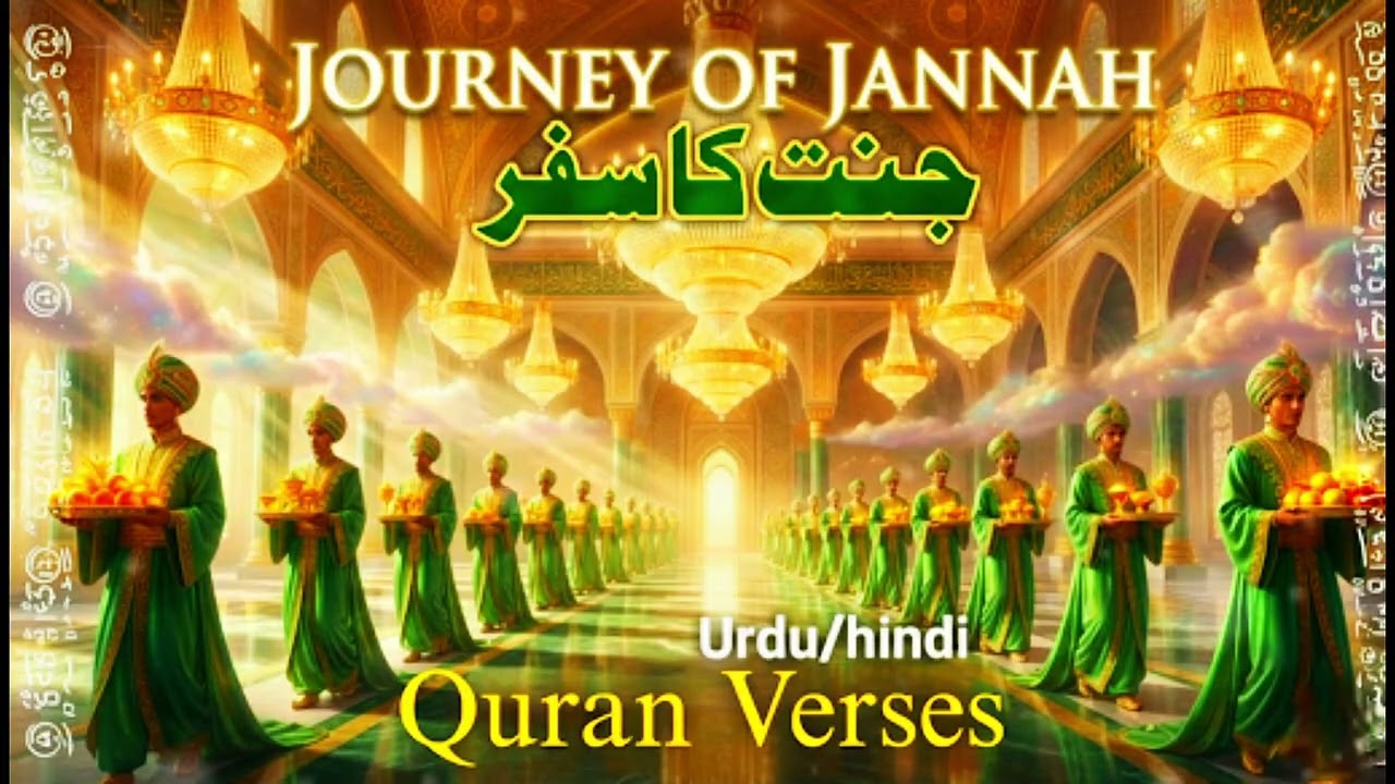 Jannat in quran verses  with urdu translation jannat ka zikr quran mai listen carefully 