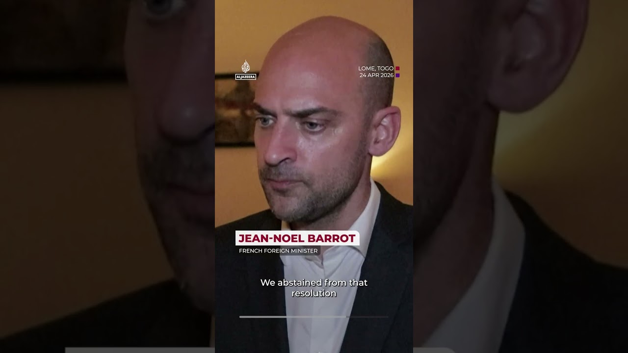 France defends abstention on UN slave trade resolution | AJ #shorts