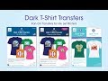 Dark T-Shirt Transfers for Ink Jet Printers