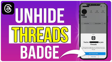 How to Unhide The Threads Badge on Instagram (Quick and Easy)