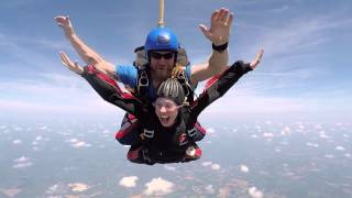 My First Skydive! Tandem Jump from 14,000 feet at Skydive Carolina