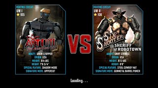 Real Steel WRB: Atom Vs Six Shooter!