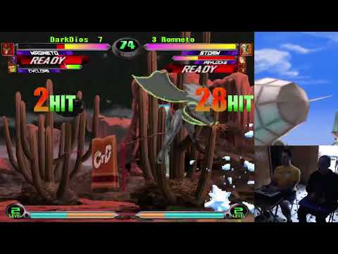 MvC2: Romneto - Storm Modified Airdash Through Shockwave + Corner Steal Crossup Low .:5.31.25:.