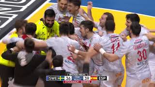 Sweden vs Spain | Highlights | 28th IHF Men&#39;s World Championship, POL/SWE 2023