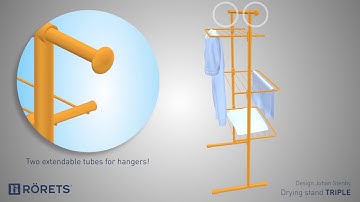 Drying stand Triple - from Rörets