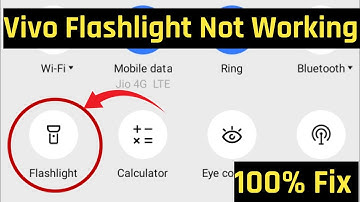 vivo flashlight not working !! all vivo mobiles flashlight not working problem solved 100% working