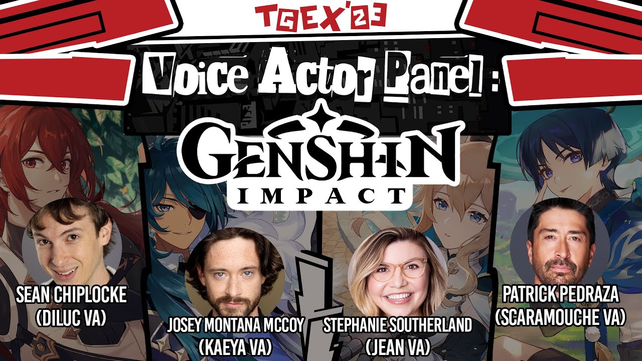 Genshin Voice Actor Panel @ TGEX 2023 feat. Diluc, Scaramouge, Jean, and Kaeya