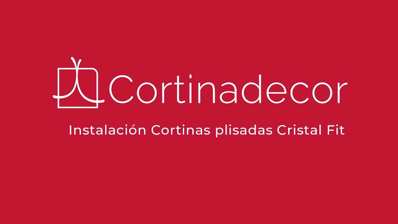 Instalación Cortinas Plisadas Cristal Fit I