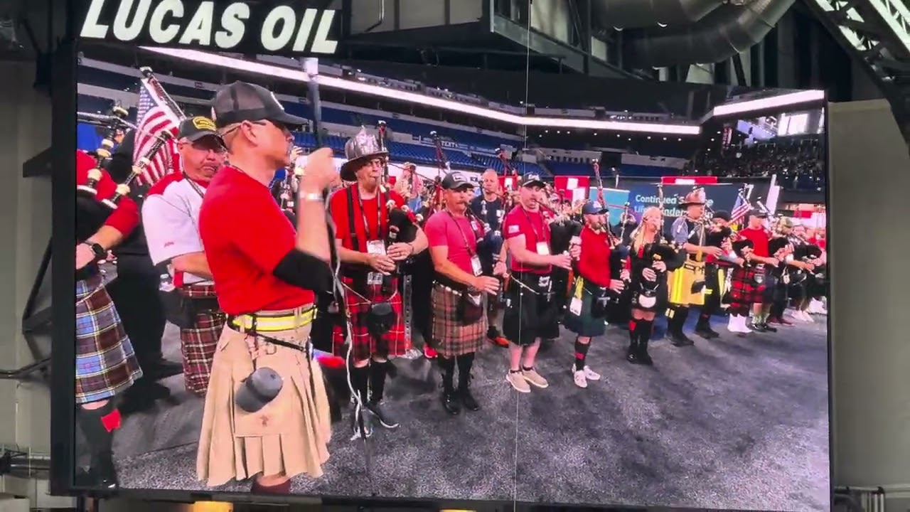 FDIC 2025 bagpipes amazing grace