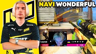 NAVI NEW PLAYER!! - W0NDERFUL - HIGHLIGHTS | CSGO / CS2