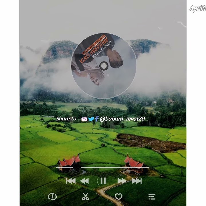 Aprilian feat Fauzana_ANUGRAH CINTA story wa