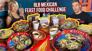 8LB MEXICAN FEAST FOOD CHALLENGE in Houston, Texas!!! #RainaisCrazy ft. Joel Hansen