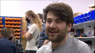 BBC Points West speaks to Bristol Bot Builders & Bristol University Robot Combat Team! screenshot 5