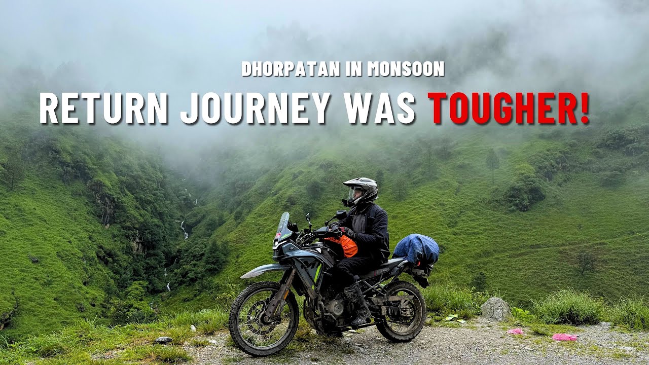 The Ride back was Tougher than we Thought! | Dhorpatan to Kathmandu Moto Vlog