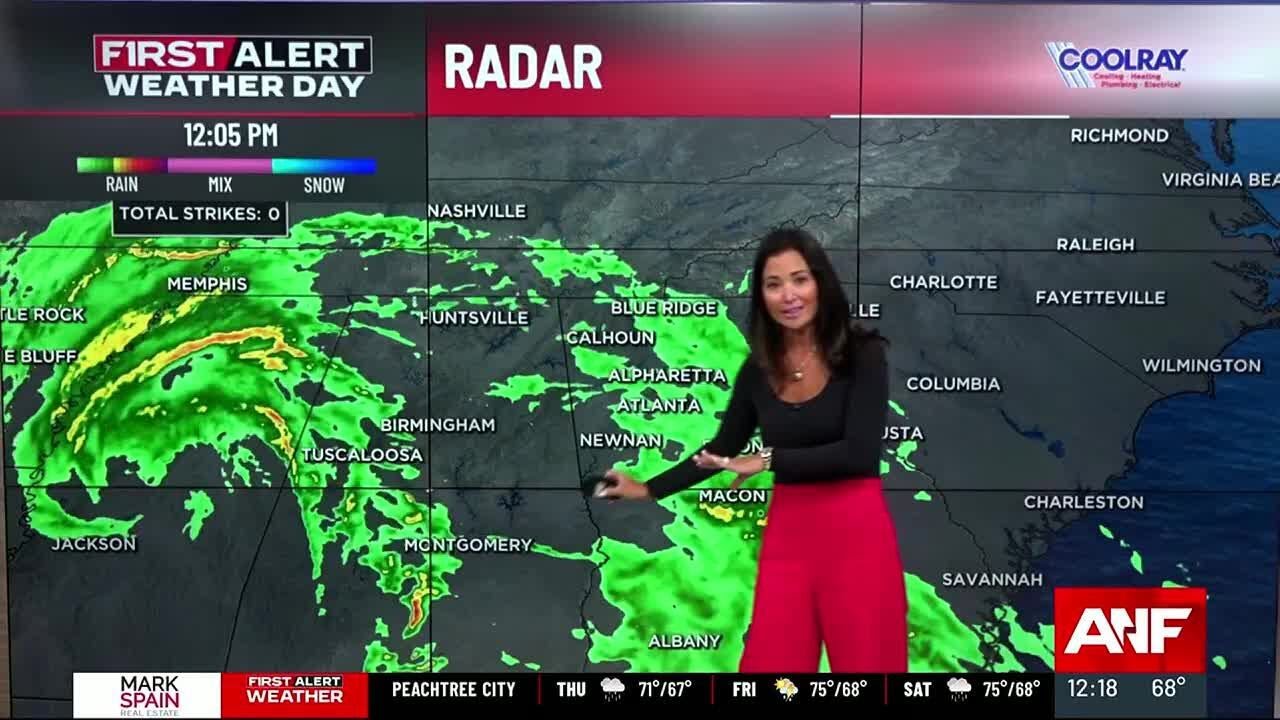FIRST ALERT: Francine bringing multiple rounds of rain through Sunday ...