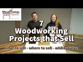 Easy Woodworking Projects that Sell | Make Money | Woodworking Business