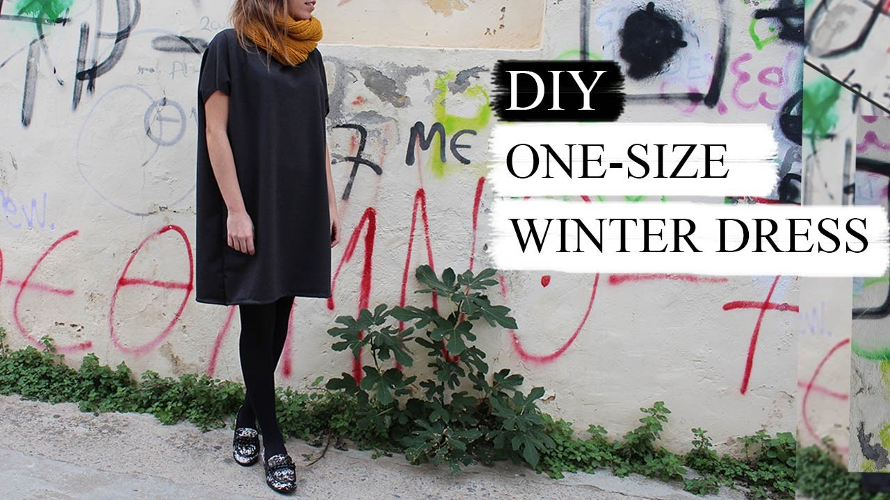 DIY -one size- winter dress!!!