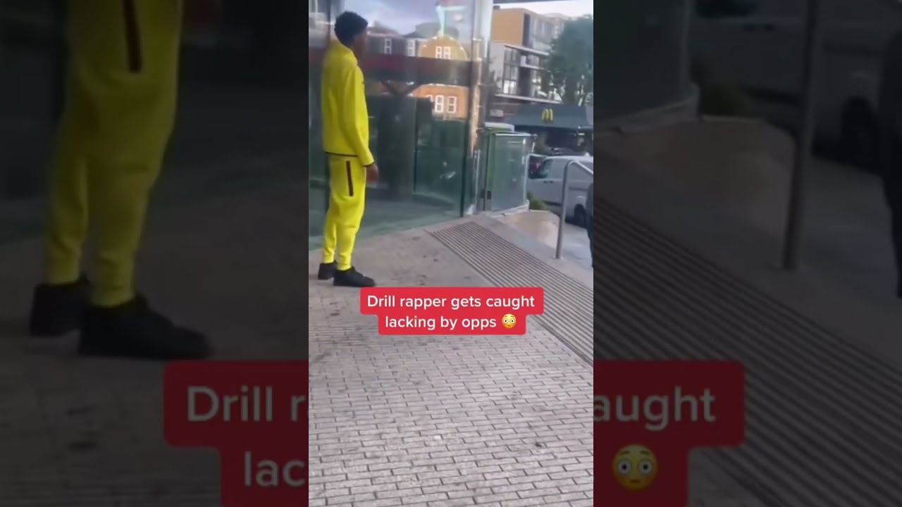 Drill Rapper Gets Caught Lacking By Opps