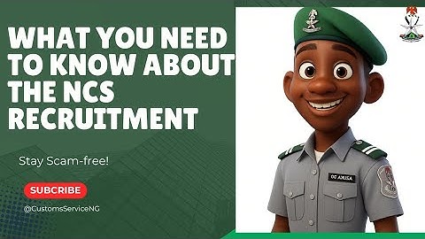 What To Know About The NCS Recruitment 