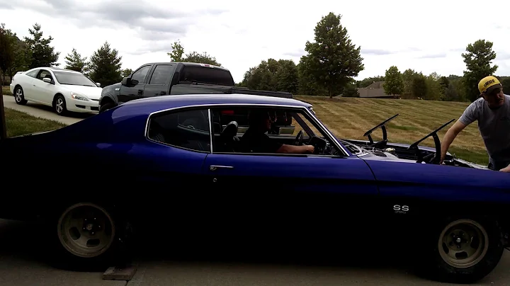 1970 Chevelle SS 396 First Start-Up with Pypes Exhaust