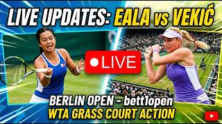 LIVE UPDATES: Alex Eala vs Donna Vekić at the Berlin Open
