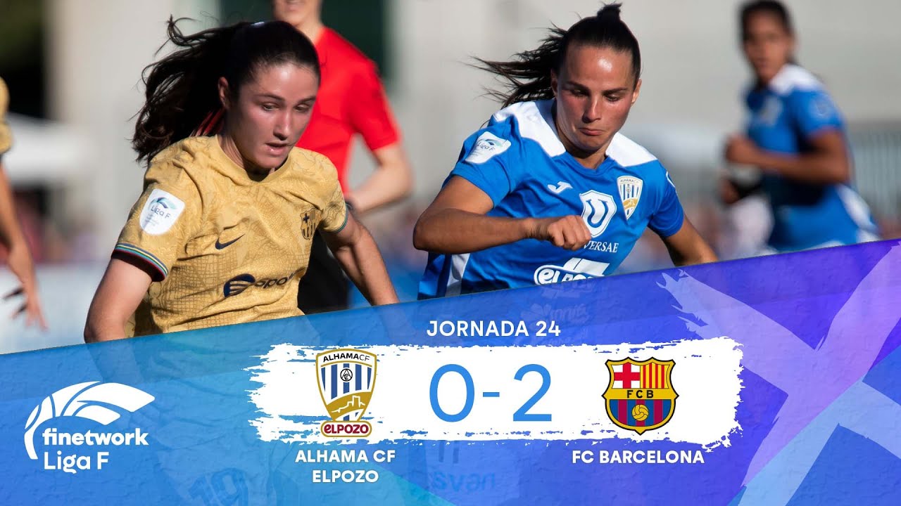 Alhama cf contra barcelona femenino b