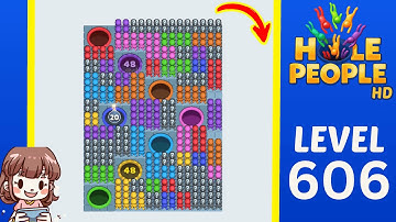 Hole People Level 606 Solution Walkthrough