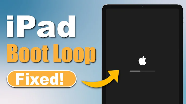 iPad Stuck On Boot Loop? Fix It Fast With 1-Click!
