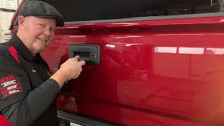 How to fix replace tailgate lock actuator in 2016-2019 Chevy GMC trucks